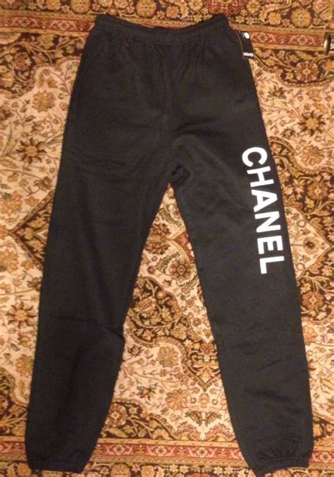 chanel sweat|chanel sweatpants.